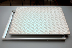 Aluminium tranenplaat PAD